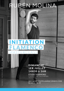 Ruben Molina Cours flamenco Paris